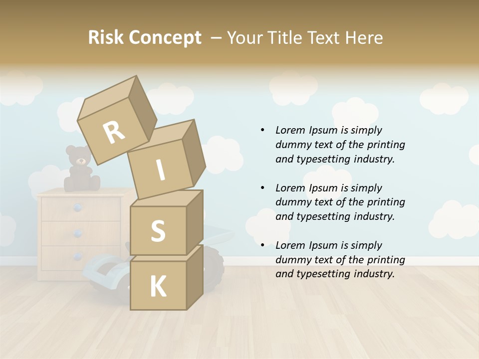 Decoration Contemporary Leisure PowerPoint Template