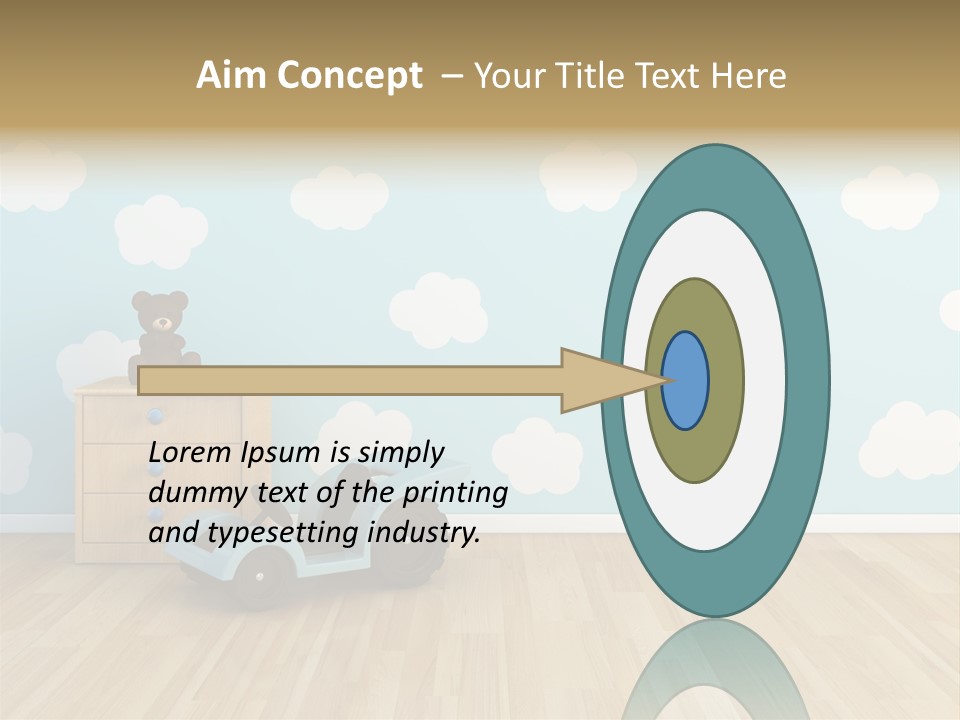 Decoration Contemporary Leisure PowerPoint Template