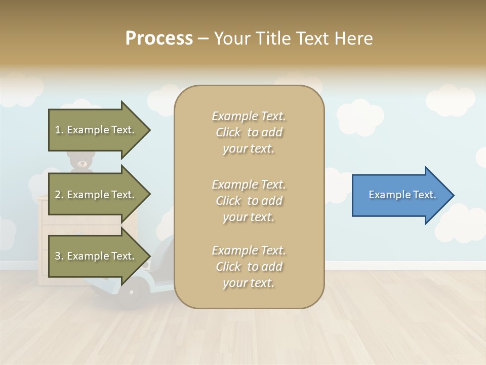 Decoration Contemporary Leisure PowerPoint Template