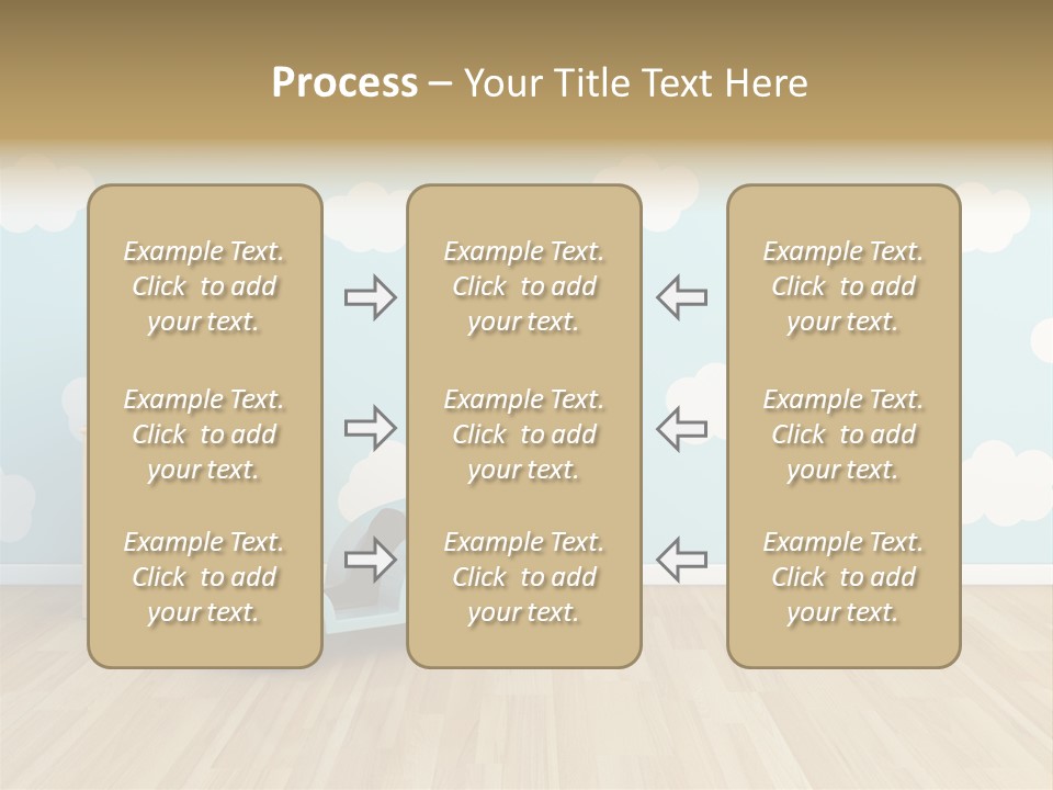Decoration Contemporary Leisure PowerPoint Template
