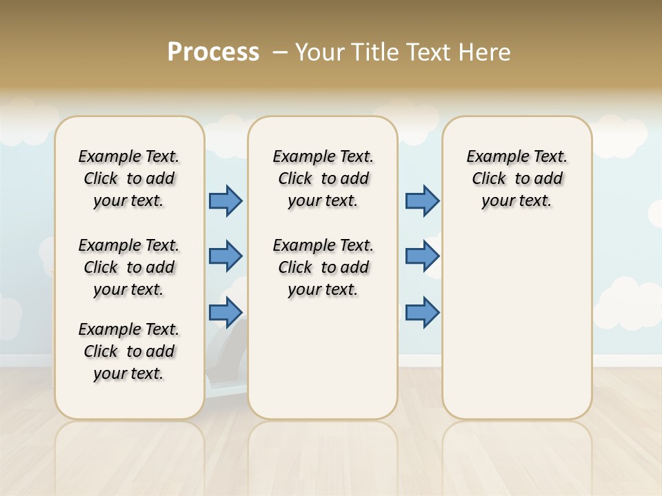 Decoration Contemporary Leisure PowerPoint Template