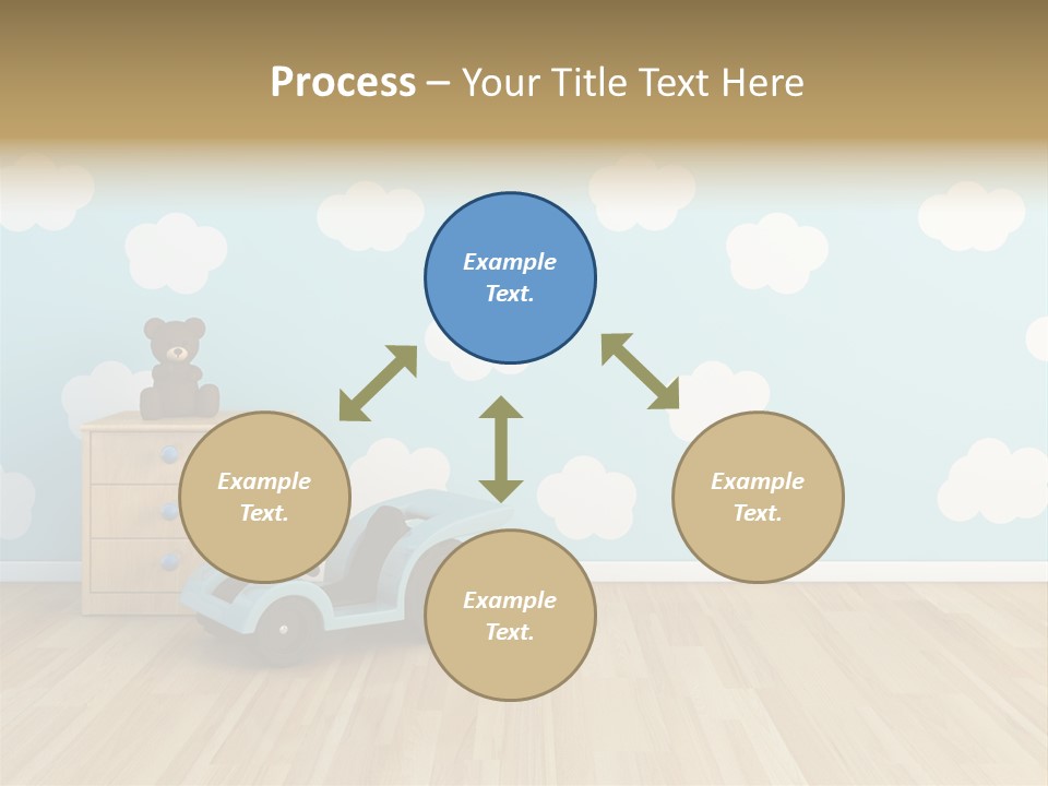 Decoration Contemporary Leisure PowerPoint Template