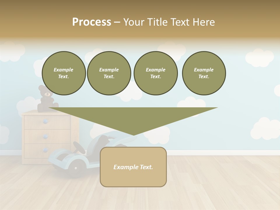 Decoration Contemporary Leisure PowerPoint Template