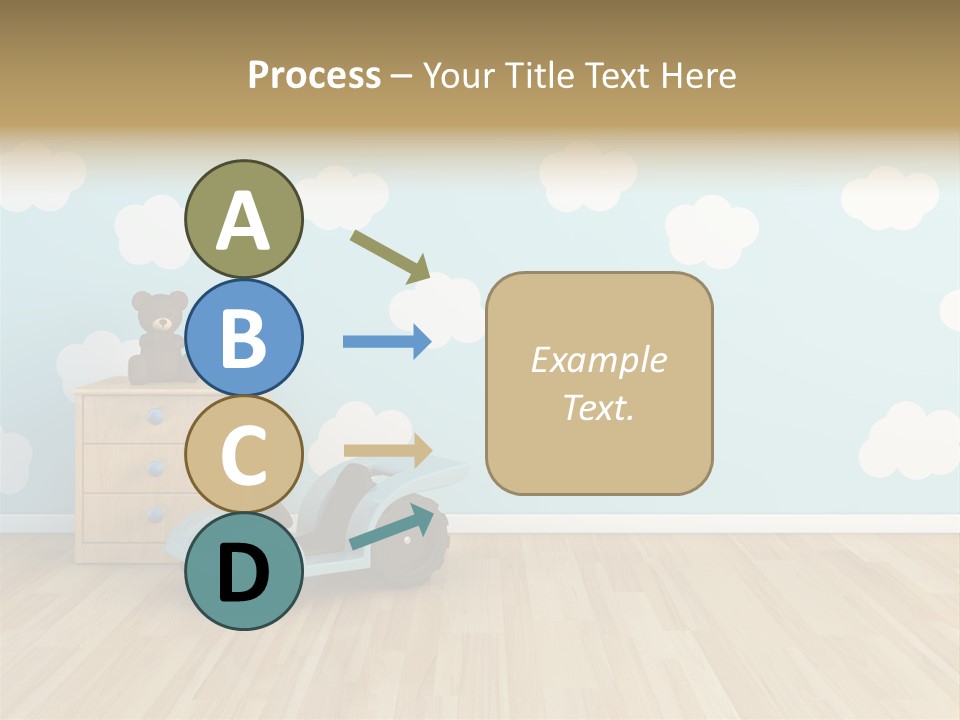 Decoration Contemporary Leisure PowerPoint Template