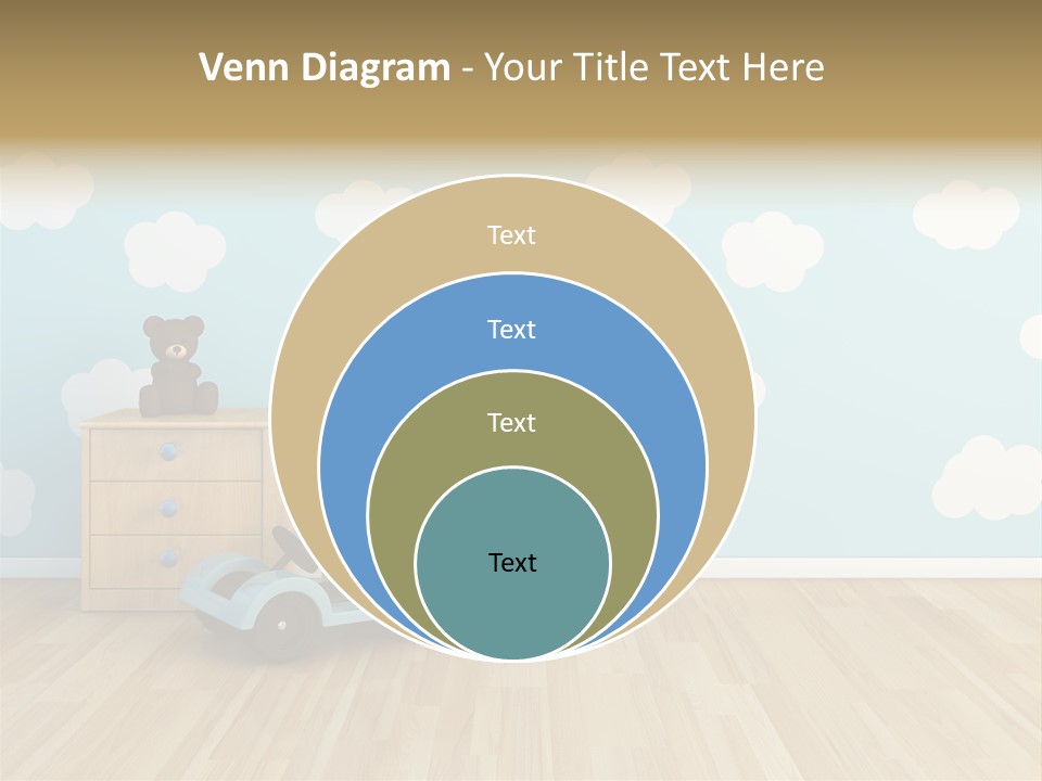 Decoration Contemporary Leisure PowerPoint Template