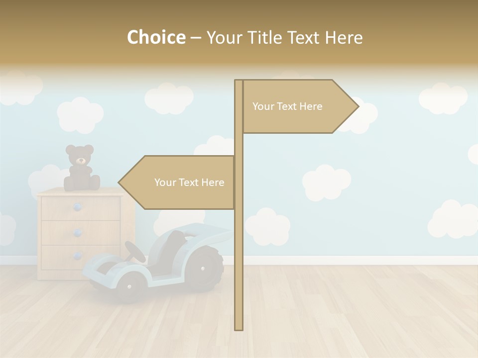 Decoration Contemporary Leisure PowerPoint Template