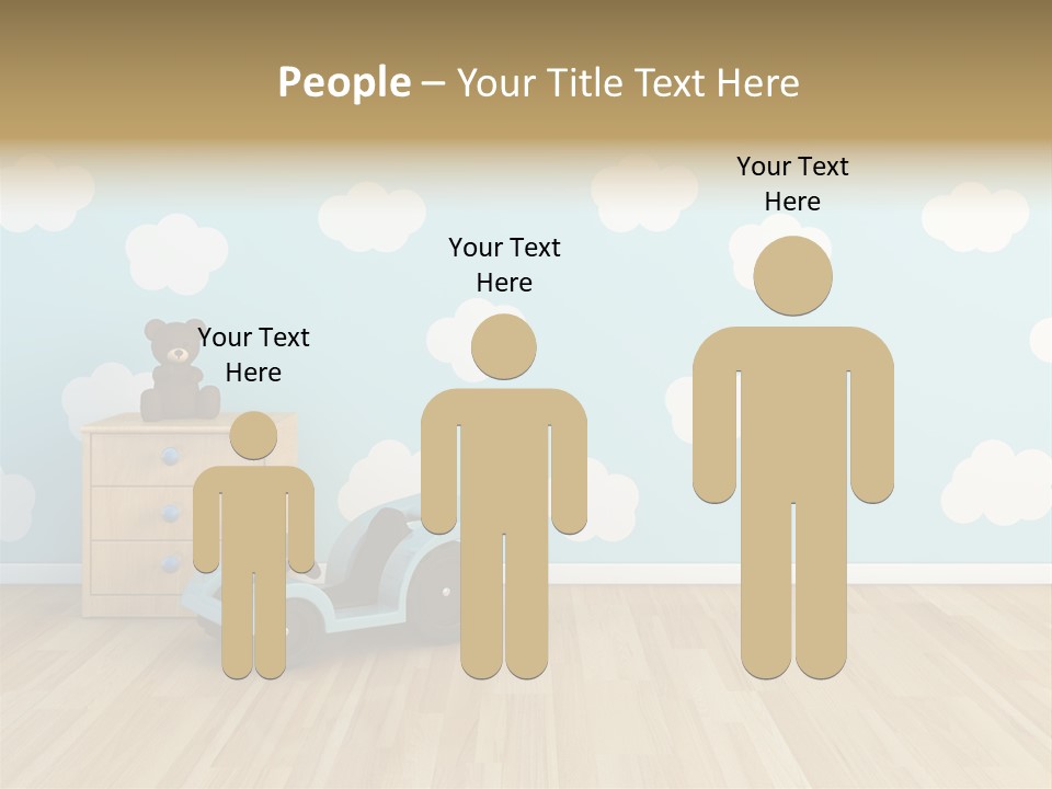 Decoration Contemporary Leisure PowerPoint Template