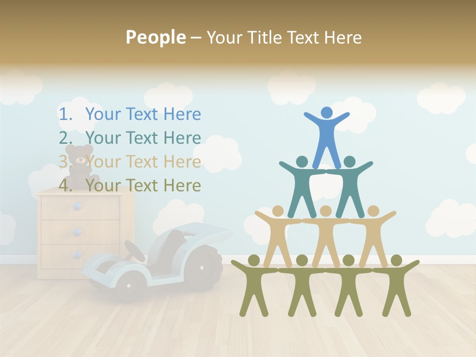 Decoration Contemporary Leisure PowerPoint Template