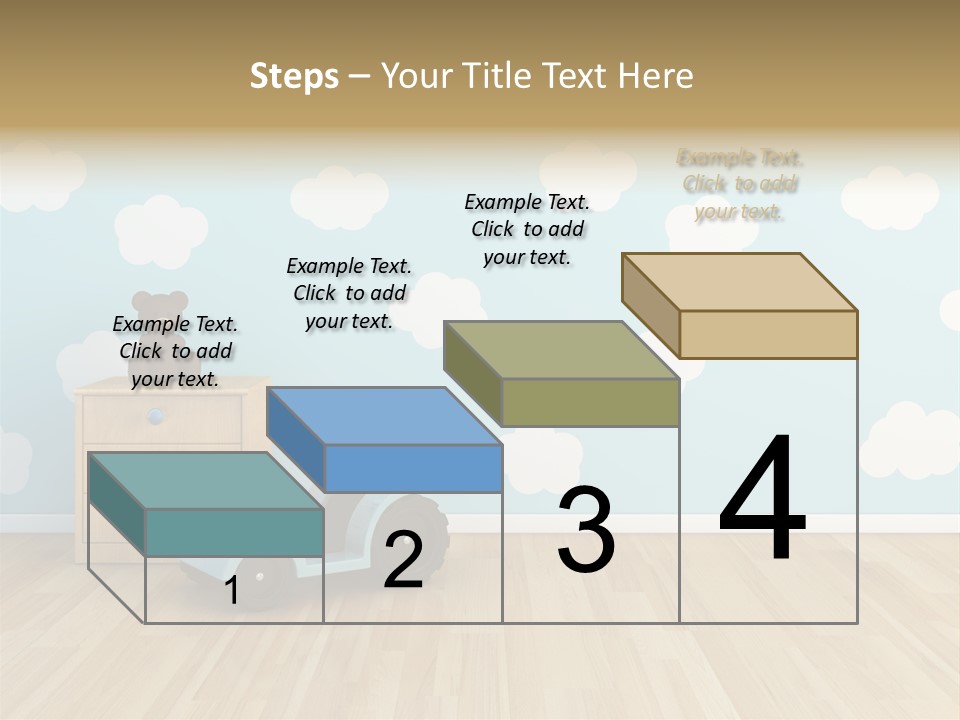 Decoration Contemporary Leisure PowerPoint Template