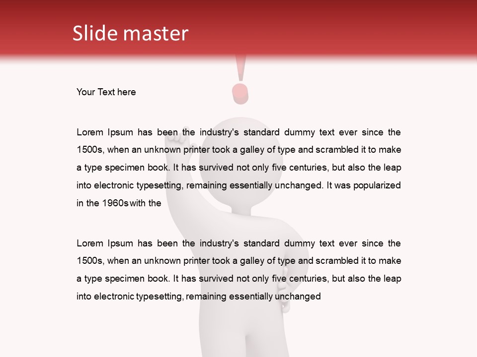 Warning Appeal People PowerPoint Template