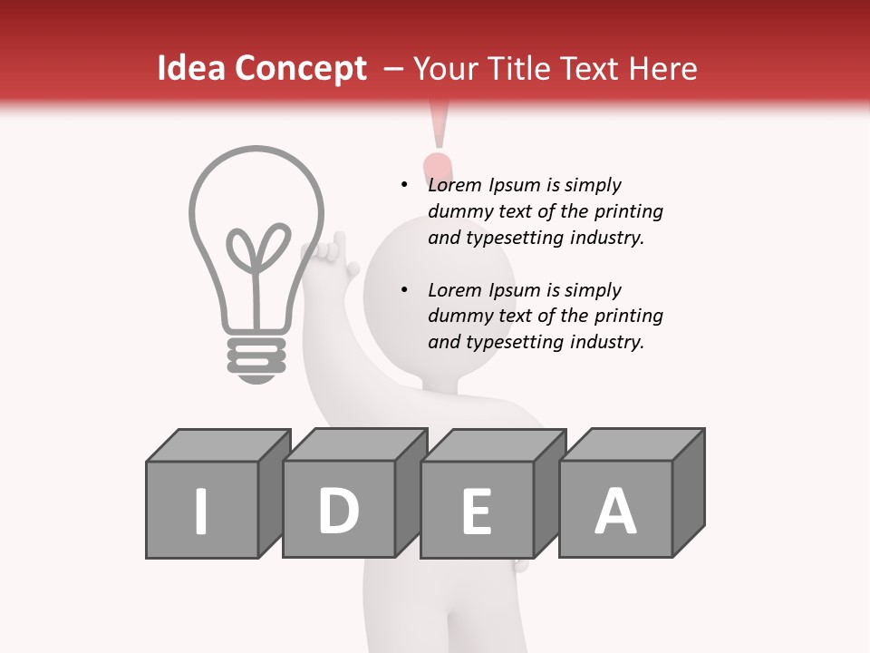 Warning Appeal People PowerPoint Template