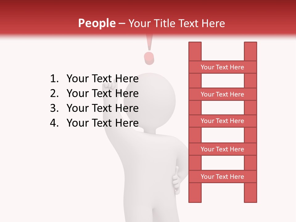 Warning Appeal People PowerPoint Template