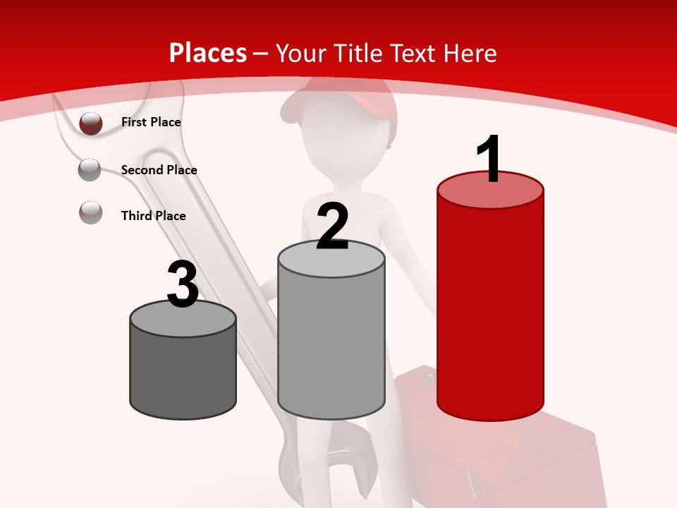 Care Hat Wheel PowerPoint Template