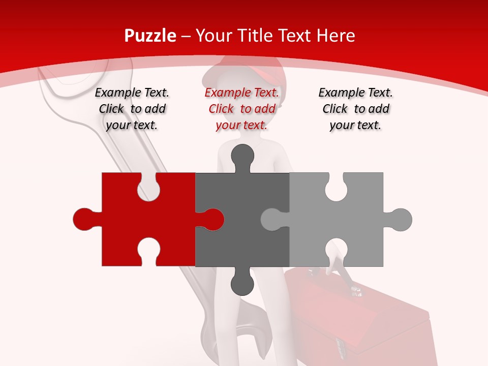 Care Hat Wheel PowerPoint Template