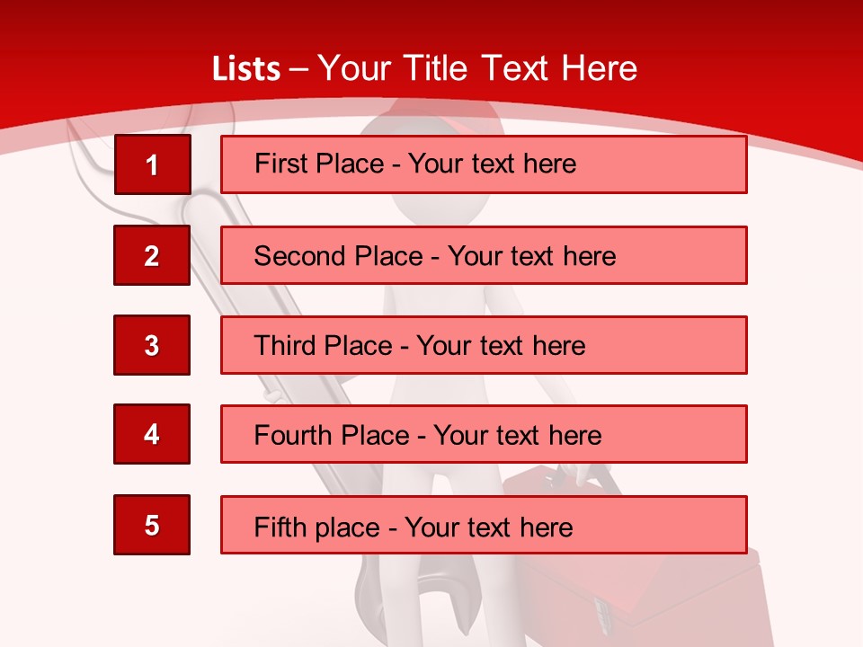 Care Hat Wheel PowerPoint Template