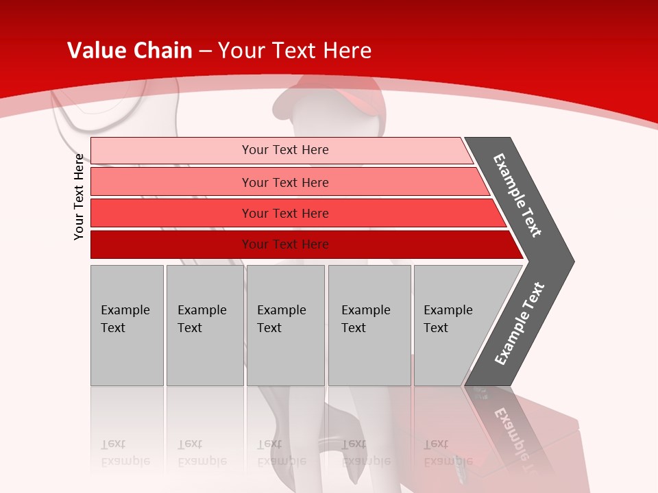 Care Hat Wheel PowerPoint Template