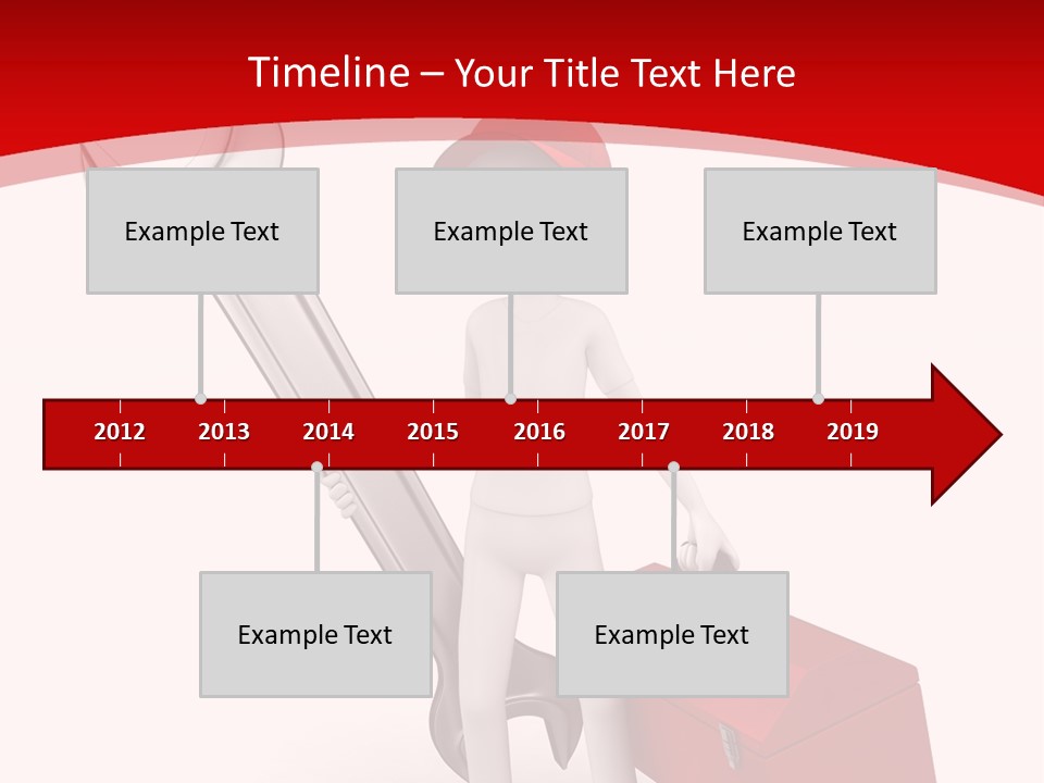 Care Hat Wheel PowerPoint Template