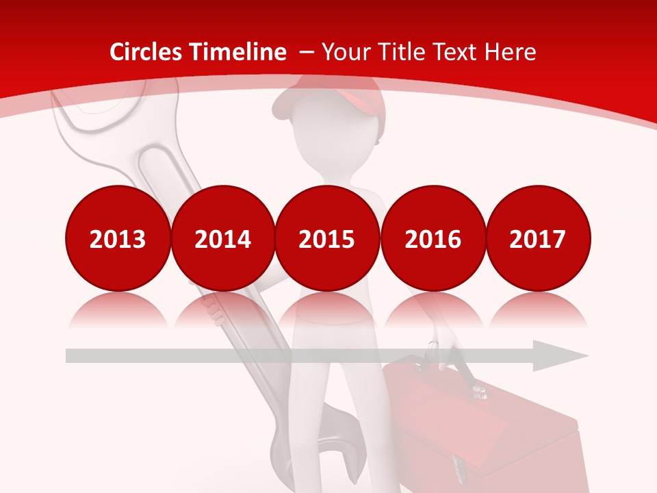 Care Hat Wheel PowerPoint Template