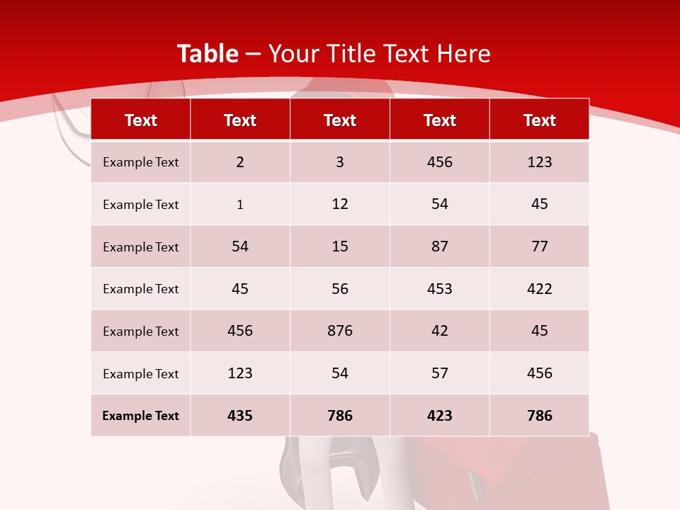 Care Hat Wheel PowerPoint Template
