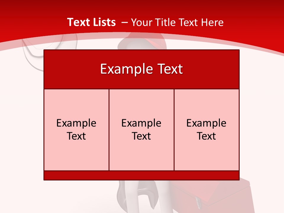 Care Hat Wheel PowerPoint Template