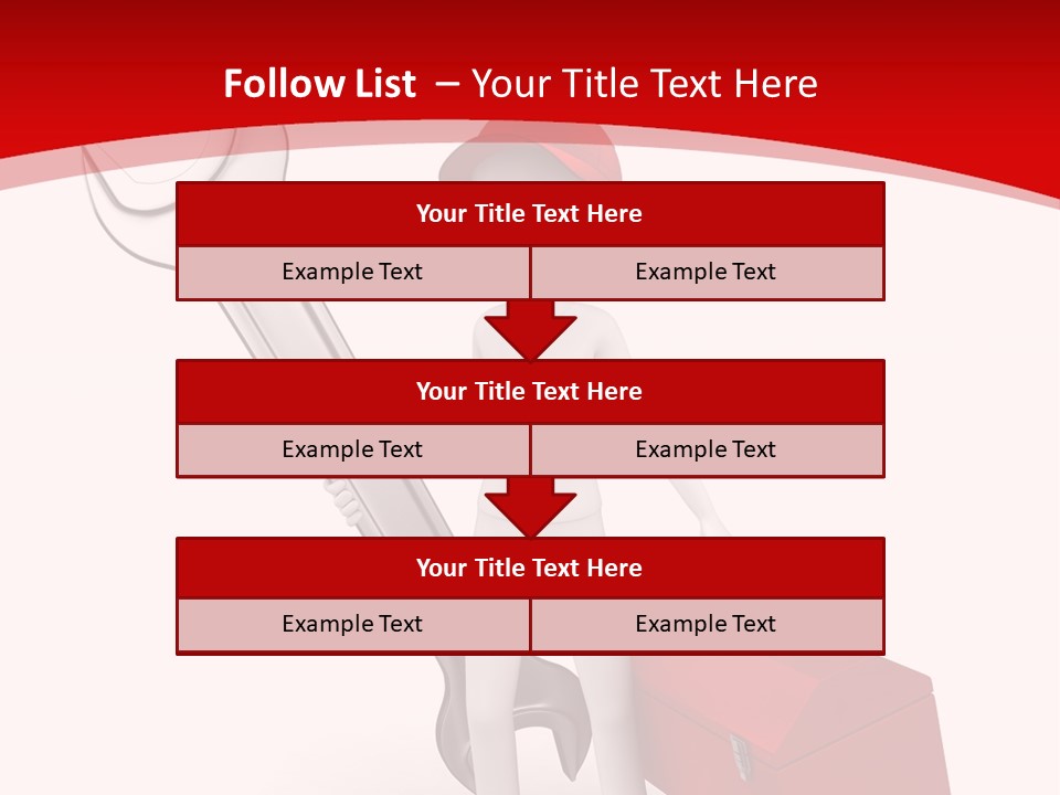 Care Hat Wheel PowerPoint Template