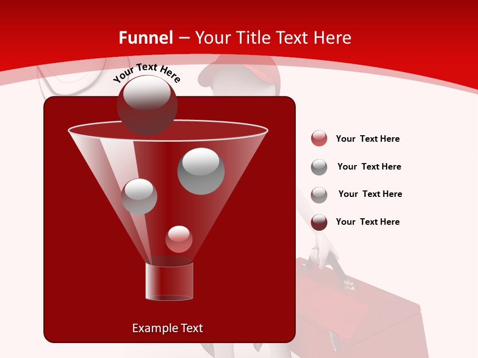 Care Hat Wheel PowerPoint Template