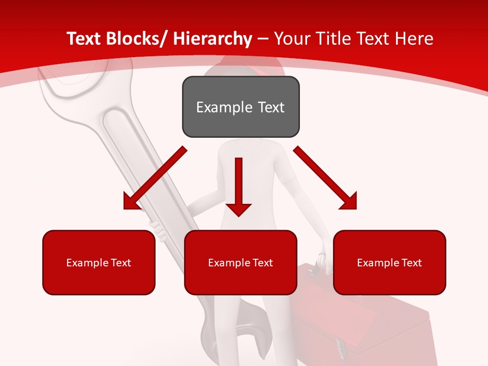 Care Hat Wheel PowerPoint Template