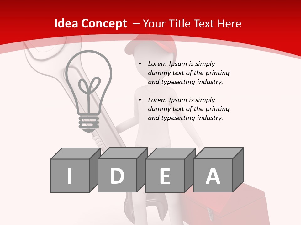 Care Hat Wheel PowerPoint Template