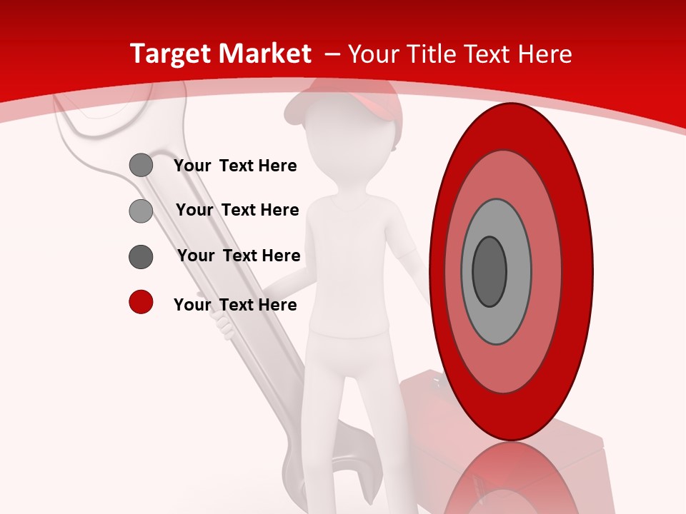 Care Hat Wheel PowerPoint Template