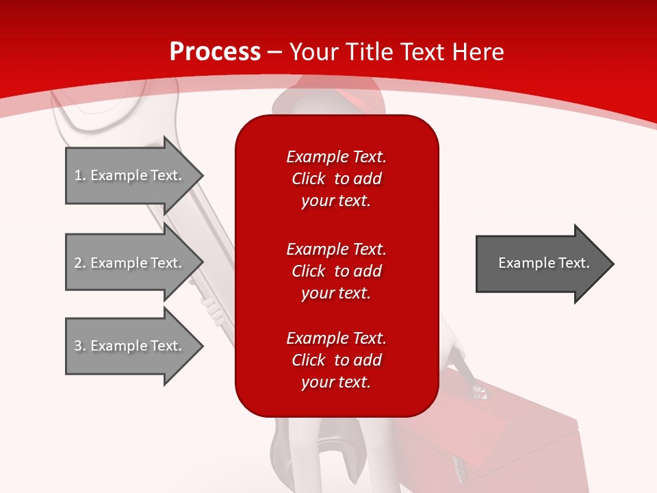 Care Hat Wheel PowerPoint Template