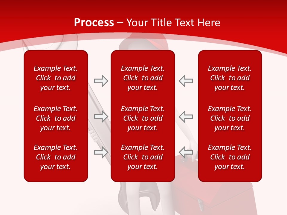 Care Hat Wheel PowerPoint Template