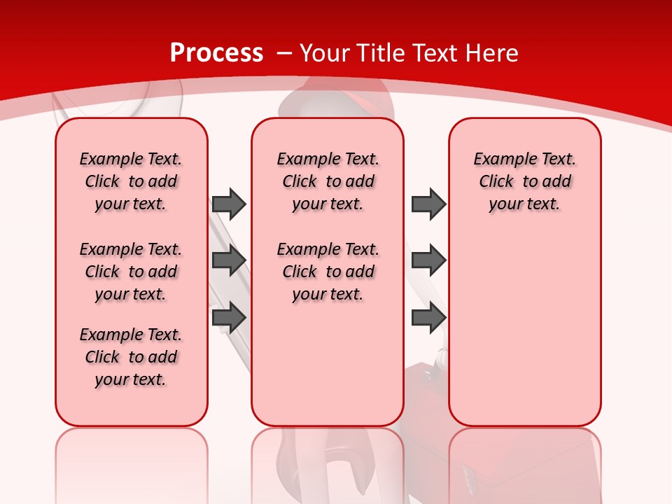 Care Hat Wheel PowerPoint Template