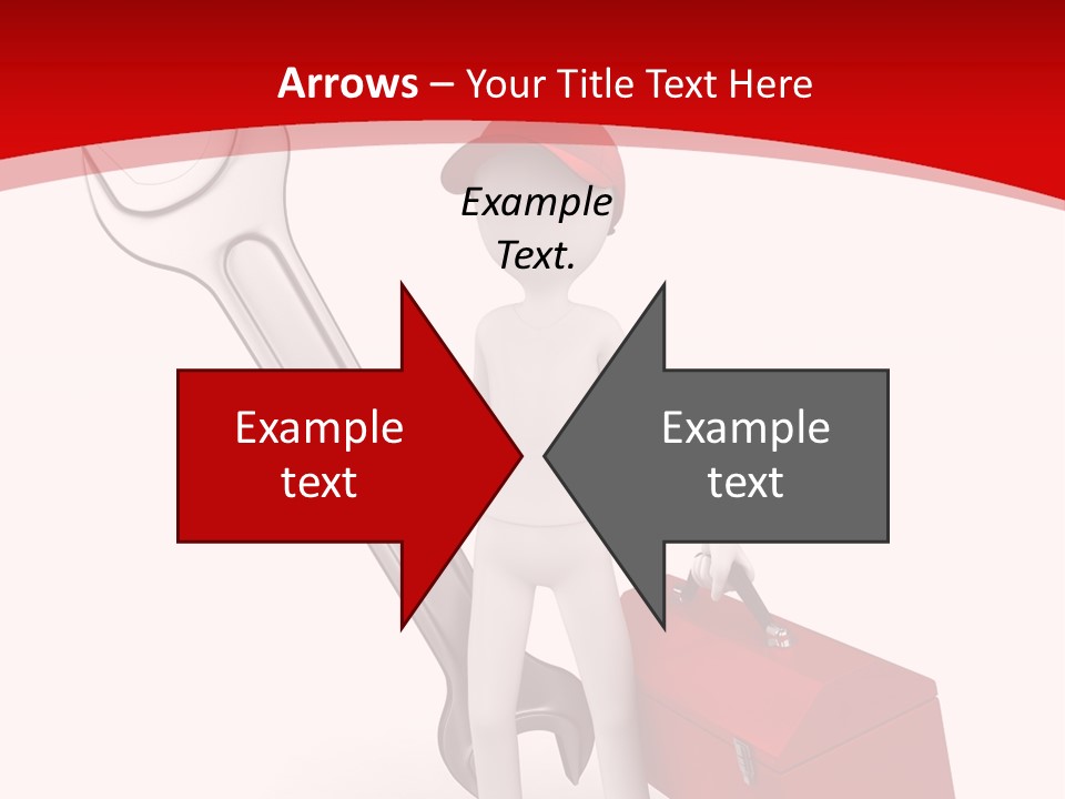 Care Hat Wheel PowerPoint Template