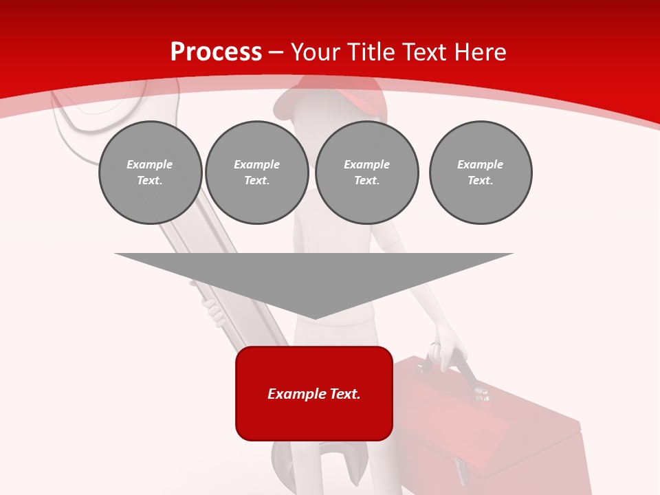 Care Hat Wheel PowerPoint Template