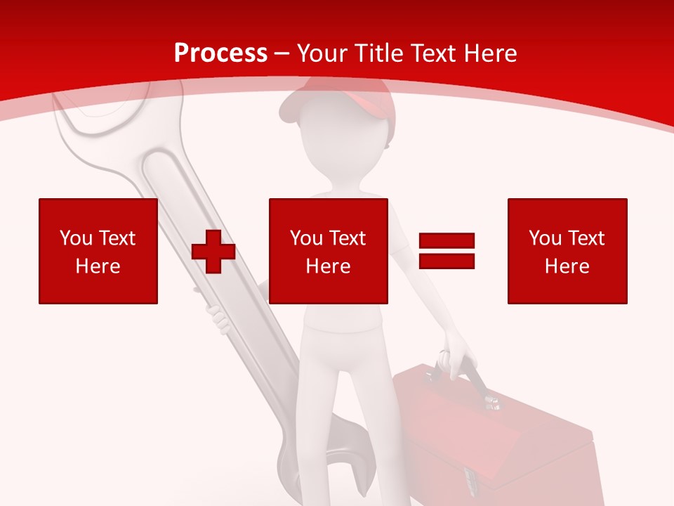 Care Hat Wheel PowerPoint Template