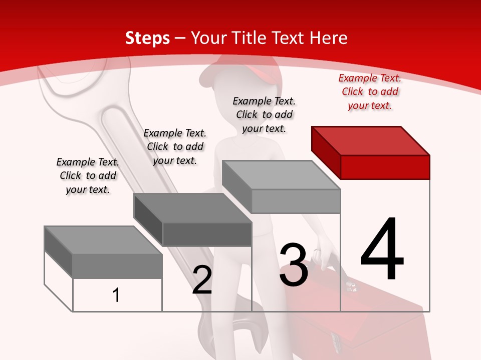 Care Hat Wheel PowerPoint Template