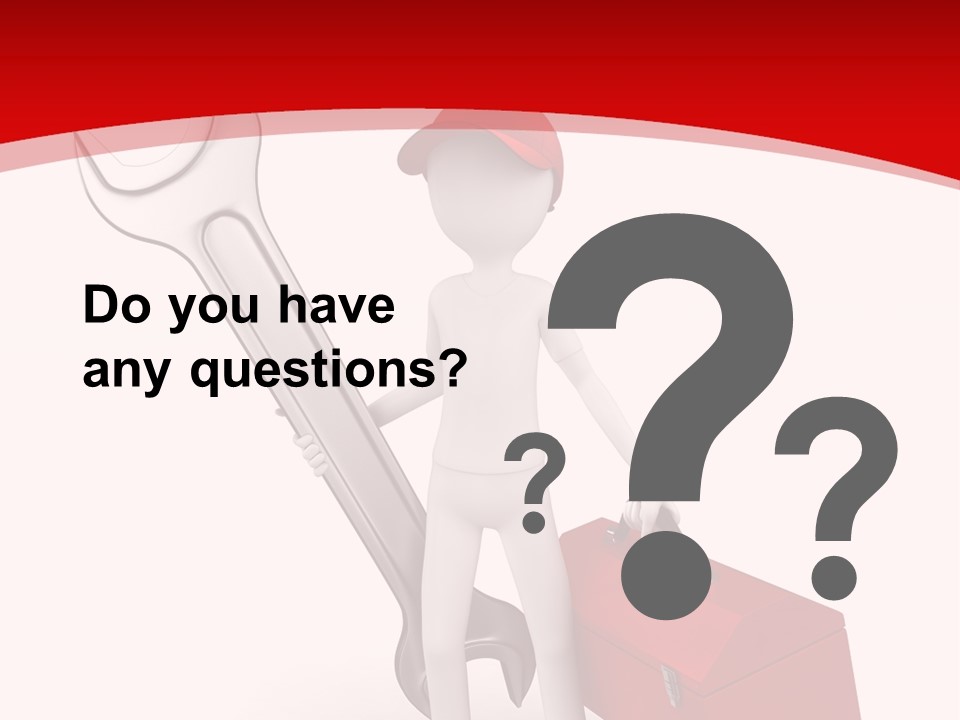 Care Hat Wheel PowerPoint Template