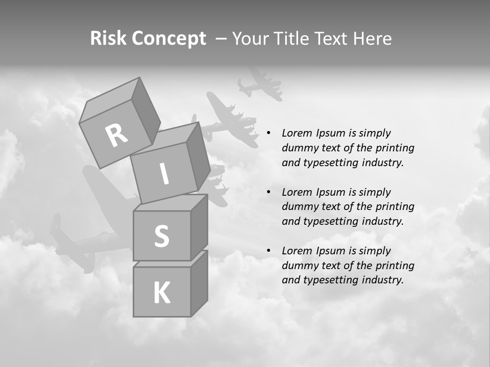 Raf Aeroplane Airplane PowerPoint Template