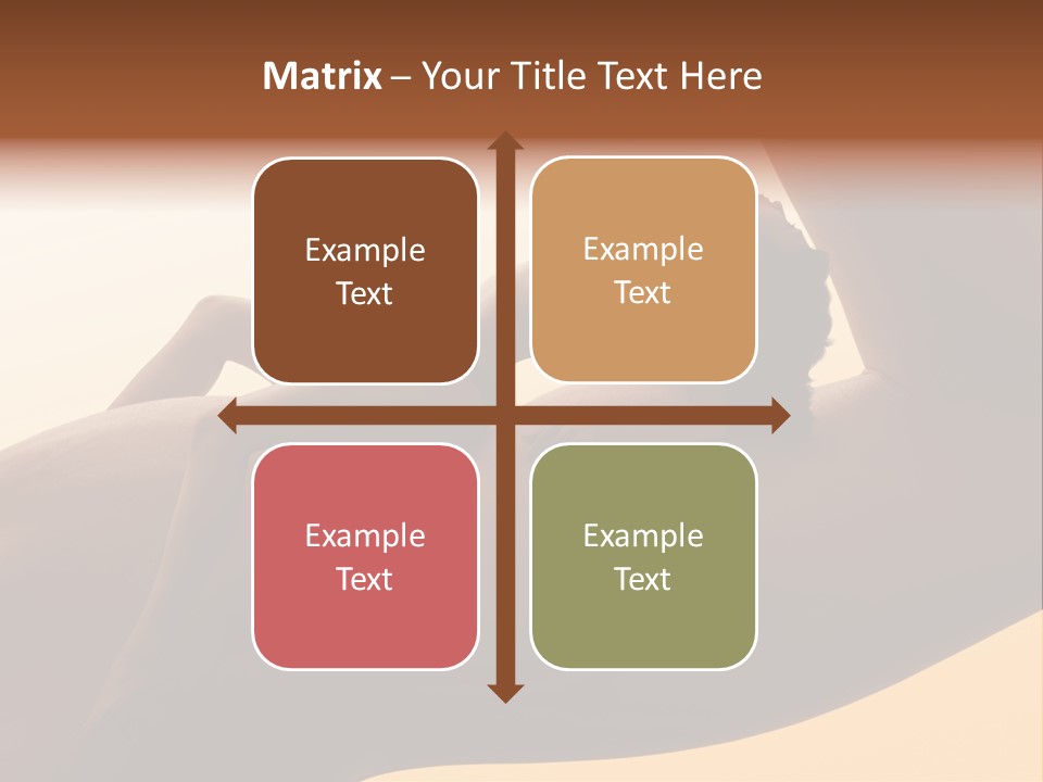 Fit Girl Hand PowerPoint Template