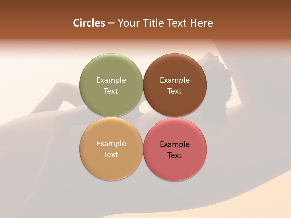 Fit Girl Hand PowerPoint Template