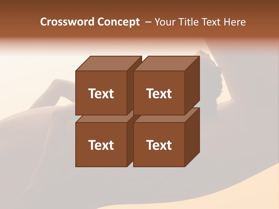 Fit Girl Hand PowerPoint Template