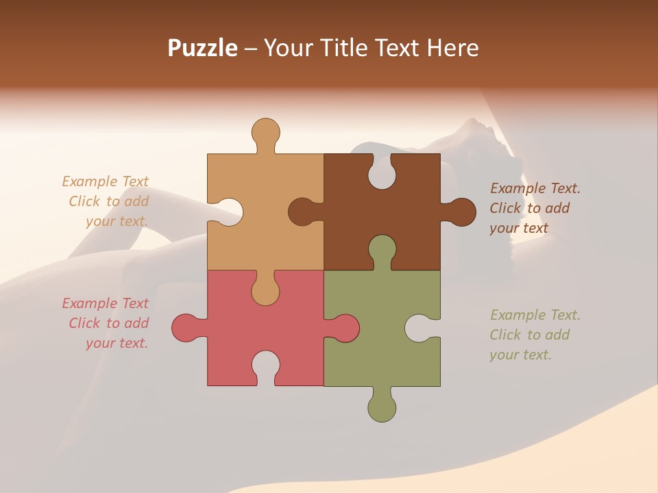 Fit Girl Hand PowerPoint Template