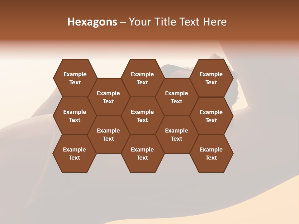 Fit Girl Hand PowerPoint Template