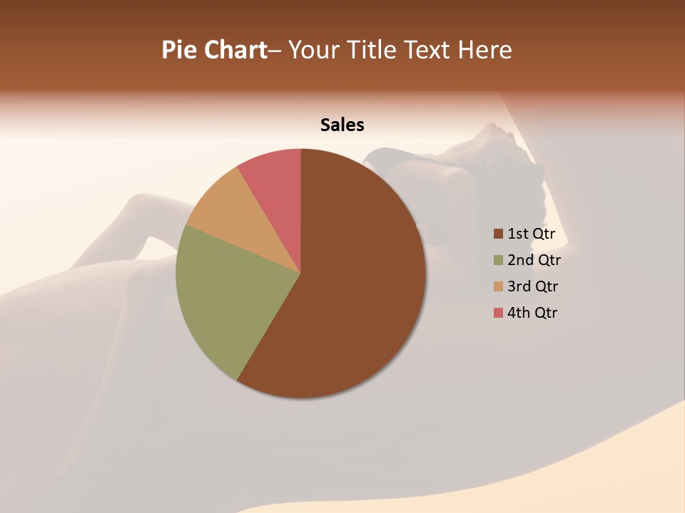 Fit Girl Hand PowerPoint Template