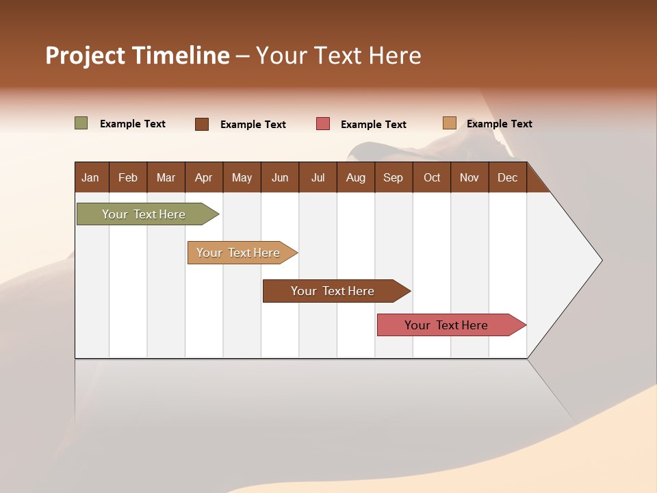 Fit Girl Hand PowerPoint Template