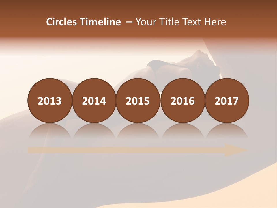 Fit Girl Hand PowerPoint Template