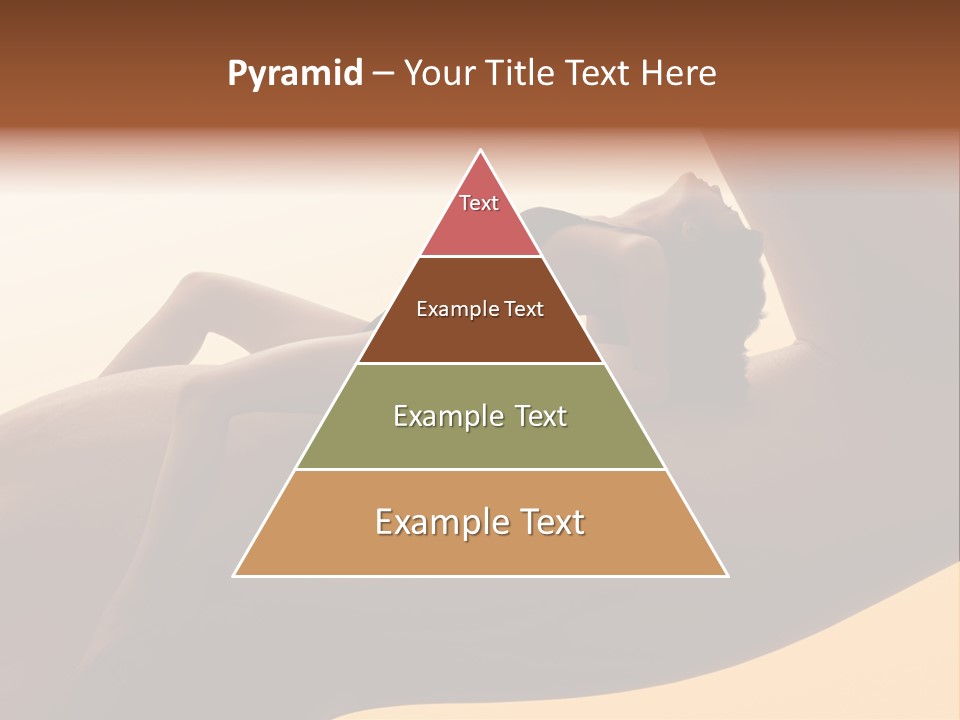 Fit Girl Hand PowerPoint Template