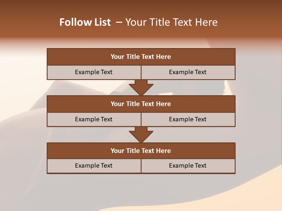 Fit Girl Hand PowerPoint Template