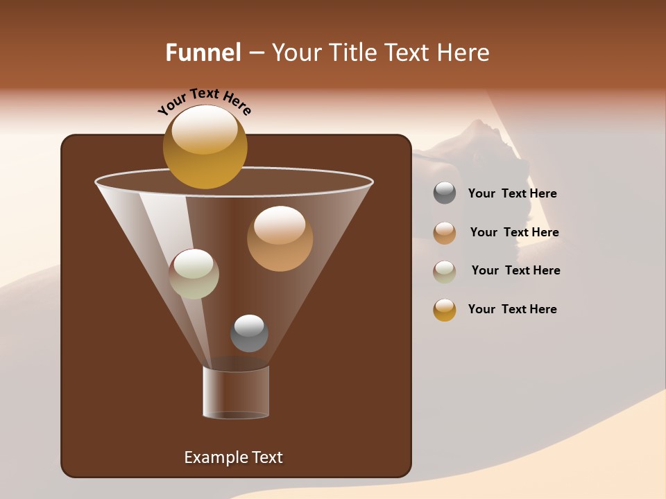 Fit Girl Hand PowerPoint Template