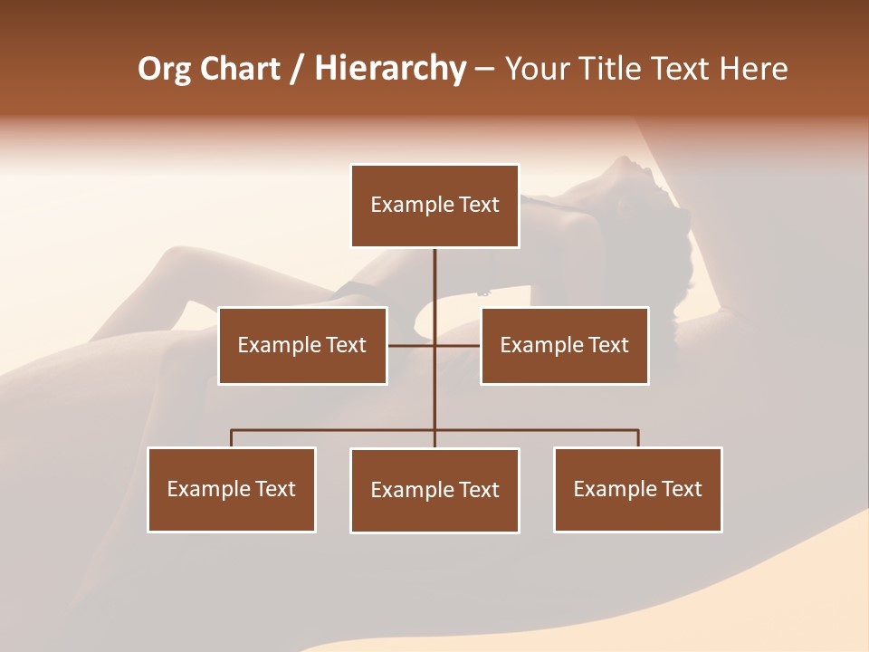 Fit Girl Hand PowerPoint Template